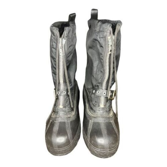 Vintage Mens Size 8 Steel Shank Snowmobile Quad Water Proof Cold Weather Boots - Picture 2 of 10